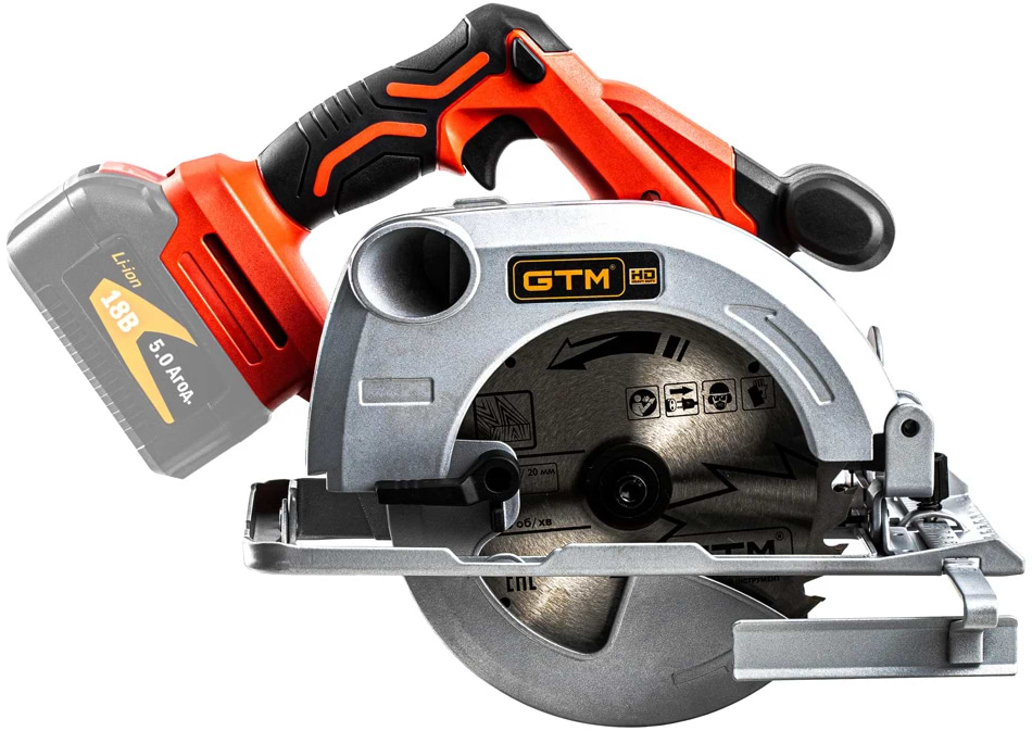 Фото - Циркулярна пила GTM CS18/165BL