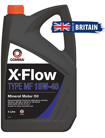 Олива для авто COMMA X-FLOW TYPE MF 15W-40 5л (XFMF5L)