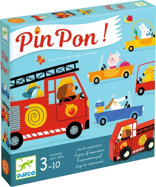 Фото - Настольная игра (3-4 года) Djeco "Пожарные" (DJ08571) Фото - Настольная игра (3-4 года) Djeco "Пожарные" (DJ08571)