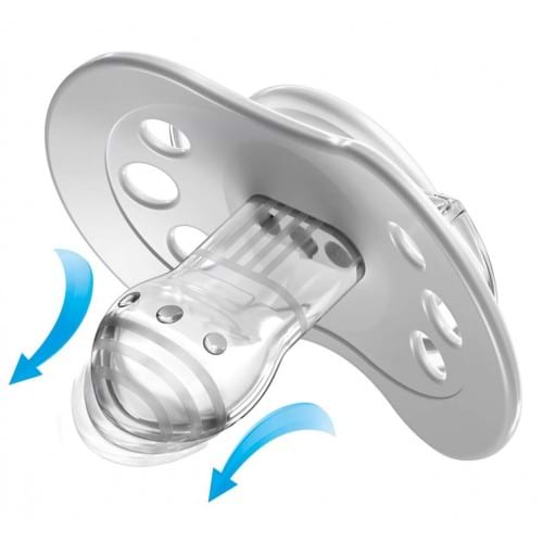 Фото - Симметричная пустышка Lovi Salt&Pepper силиконовая, 2 шт. (22/878)