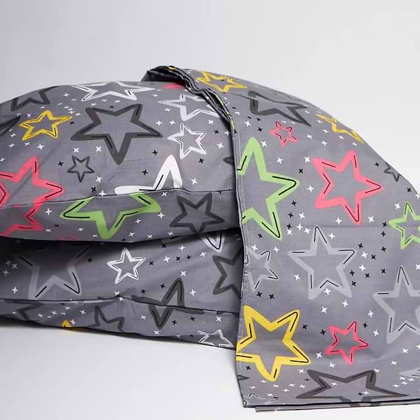 Фото - Комплект постільної білизни Moon&Star Бязь Gold Люкс Cosmic Party 200х220 нав. 50х70 см 2 шт. (MS-890000190)