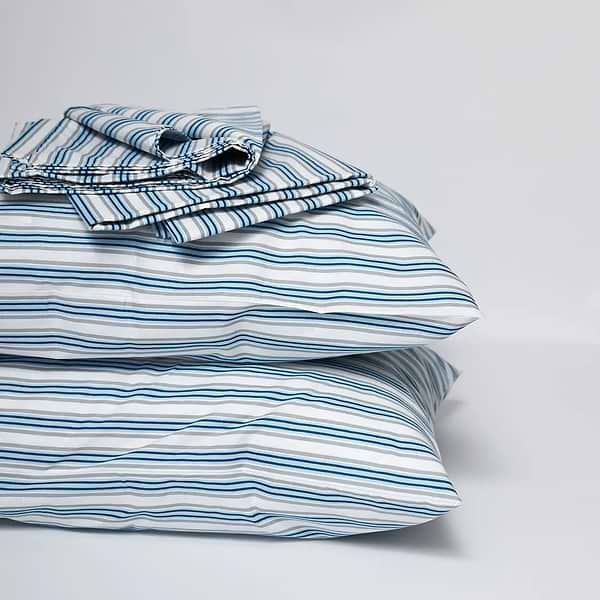 Фото - Комплект постільної білизни Moon&Star Бязь Gold Люкс Calm Waters 200х220 нав. 50х70 см 2 шт. (MS-890000115)