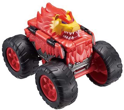 Фото - Машинка-трансформер Flip Cars 2 в 1 Монстр-трак Лев (EU463875A-02)