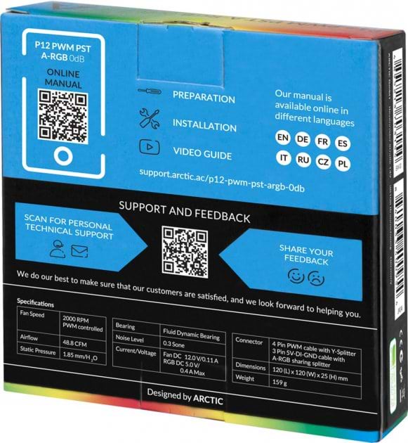 Фото - Корпусний вентилятор ARCTIC ACFAN00231A