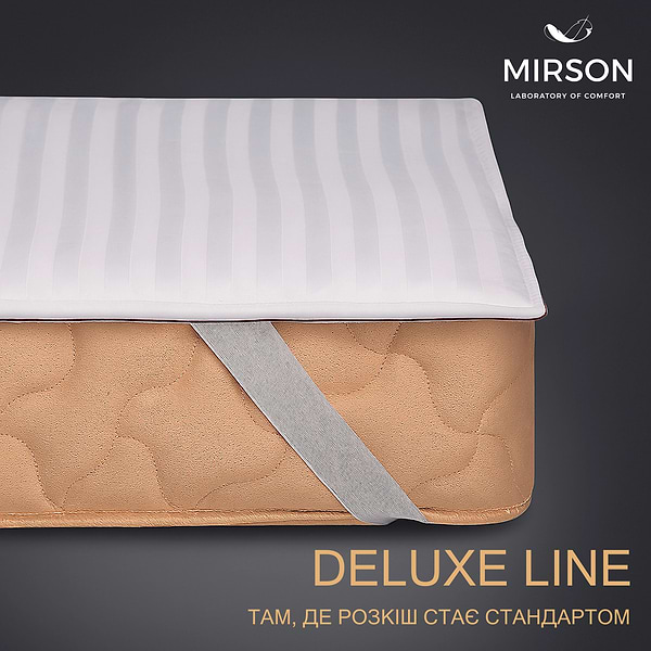 Фото - Наматрасник MirSon DeLuxe Woollen 244 200x200 см (2200000336729)
