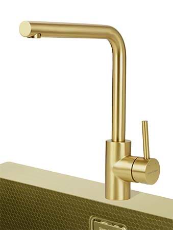 Смеситель кухонный Gunter & Hauer JUWEL Gold