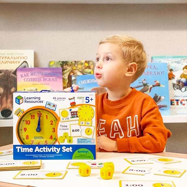 Фото - Настільна гра (5-7 років) Learning Resources Вивчаємо Час (LER3220)