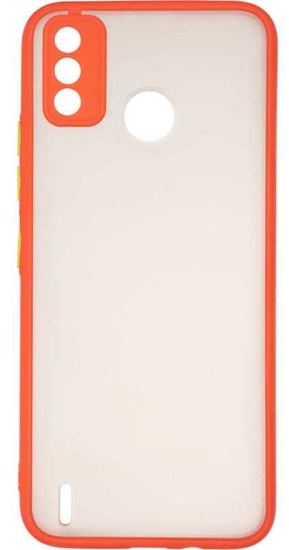 Чехол для смартфона Gelius Bumper Mat Case for Tecno Spark 6 Go Red (83964) - Фото 1
