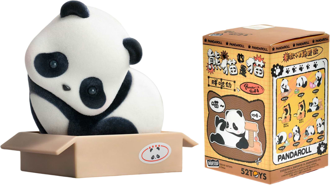 Колекційна фігурка Pop Top 52Toys серії Panda Roll - МЯУ ПАНДИ в асортименті (22CB437GG13)