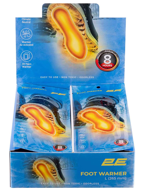 Фото - Химическая грелка для ног 2E L (2E-NAFW8L-DB)