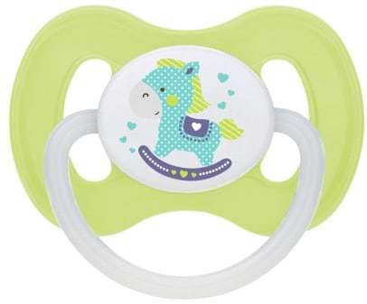 Симметричная пустышка Canpol babies TOYS силиконовая, 1 шт. (23/292)