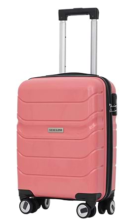 Чемодан Semi Line S Pink (T5615-1)