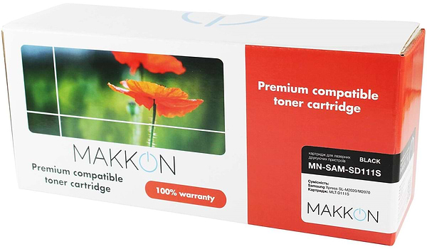 Фото - Картридж-тонер Makkon совместимый аналог Samsung MLT-D111S (MN-SAM-SD111S)