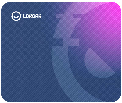 Коврик для мыши игровой Lorgar Main 133 Gaming Mouse Pad Purple (LRG-GMP133) - Фото 1