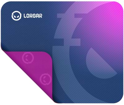Фото - Килимок для миші ігровий Lorgar Main 133 Gaming Mouse Pad Purple (LRG-GMP133)