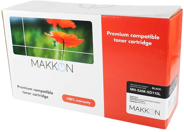 Фото - Картридж для лазерних принтерів/БФП Makkon аналог Samsung MLT-D115L (MN-SAM-SD115L)