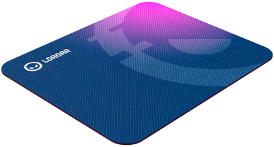 Фото - Килимок для миші ігровий Lorgar Main 133 Gaming Mouse Pad Purple (LRG-GMP133)