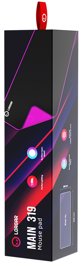 Фото - Коврик для мыши игровой Lorgar Main 319 Gaming (LRG-GMP319)