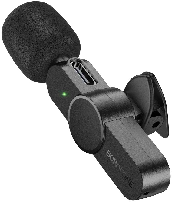 Фото - Микрофон для смартфона BOROFONE BFK12 Type-C Black (6941991106392)