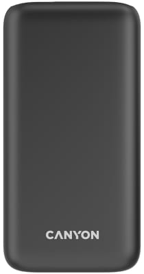 Батарея мобільна Canyon PB-301 30000mAh PD Black (CNE-CPB301B) - Фото 1