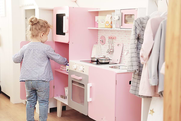 Фото - Сюжетно-рольова гра. Кухня Janod Кухня Pink (J06571)