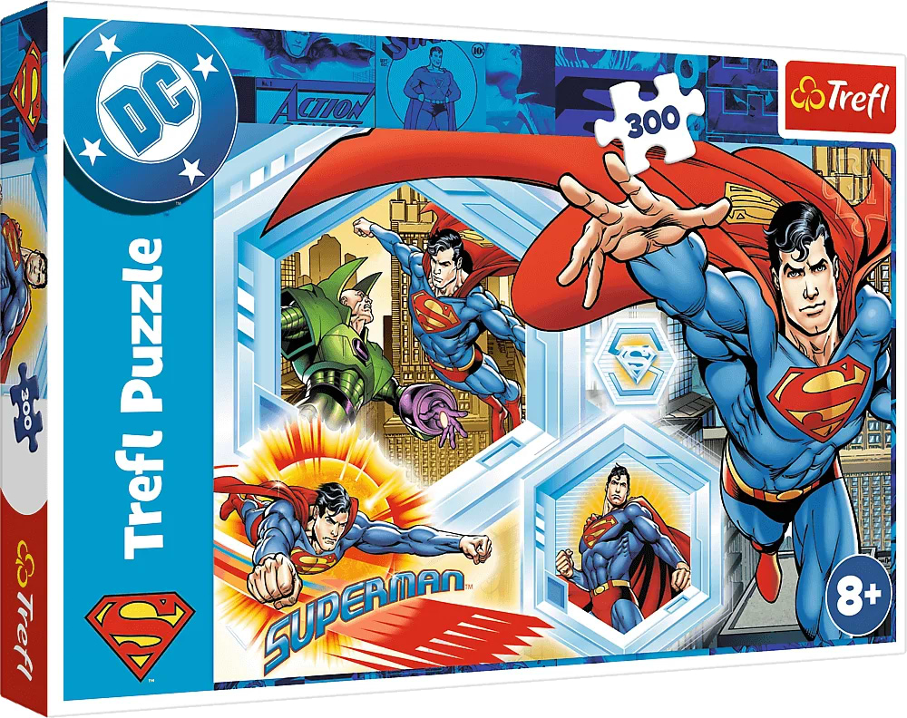Пазли (8 +) Trefl 300 Warner Superman Непереможний Супермен (5900511230321)