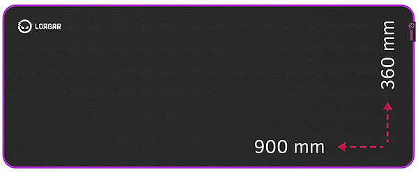 Фото - Коврик для мыши игровой Lorgar Main 319 Gaming (LRG-GMP319)