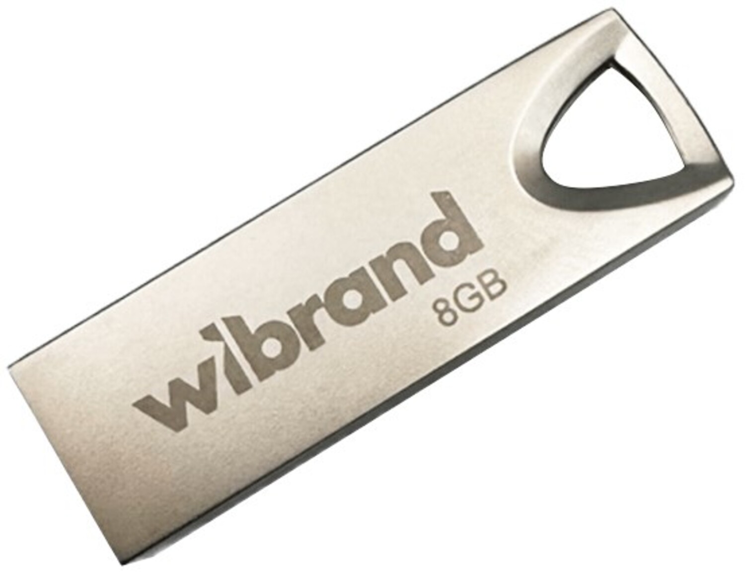 Флеш USB Wibrand USB 2.0 Taipan 8Gb Silver (000059872)