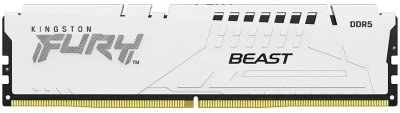 Память DDR Kingston Fury Beast EXPO White DDR5 5600MHz 32GB (KF556C36BWE-32)