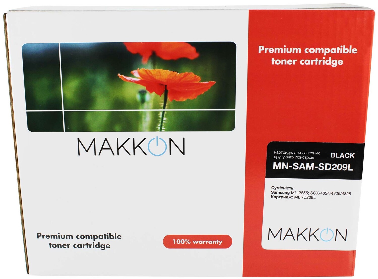 Картридж-тонер Makkon совместимый аналог Samsung MLT-D209L (MN-SAM-SD209L) - Фото 1