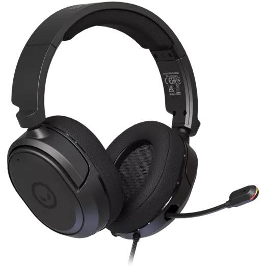 Гарнитура проводная игровая Lorgar Kaya 360 Gaming 7.1 USB Black (LRG-GHS360) - Фото 1