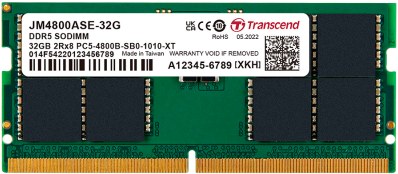 Фото - Память DDR Transcend DDR5 32GB 4800 (JM4800ASE-32G)