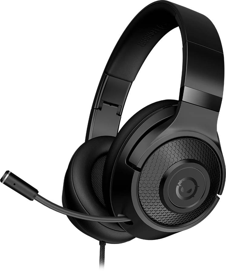 Гарнітура дротова ігрова Lorgar Noah 101 Gaming 3.5mm Black (LRG-GHS101B) - Фото 1