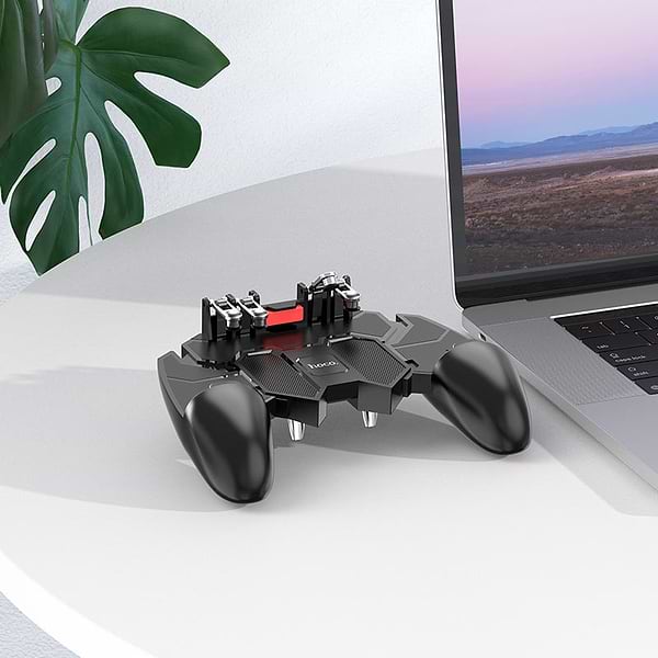 Фото - Геймпад HOCO GM7 Eagle six finger game controller Black (6931474752925)