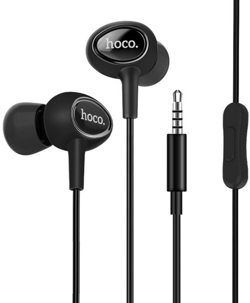 Навушники вкладиші дротові HOCO M3 Universal Earphone Black (6957531031840)