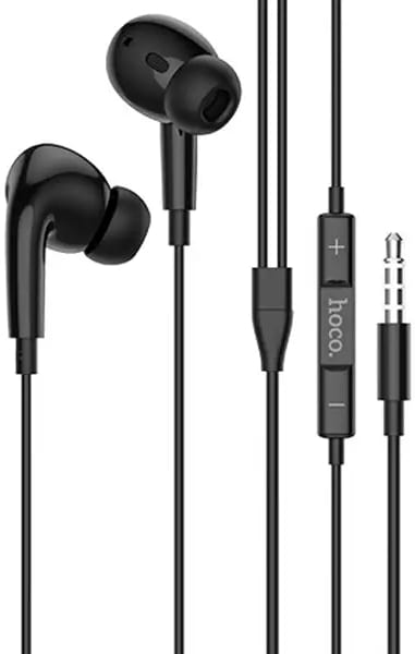 Навушники вкладиші дротові HOCO M101 Pro Crystal sound Black (6931474782373)