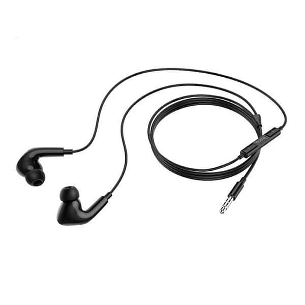Фото - Наушники вкладыши проводные HOCO M101 Pro Crystal sound Black (6931474782373)