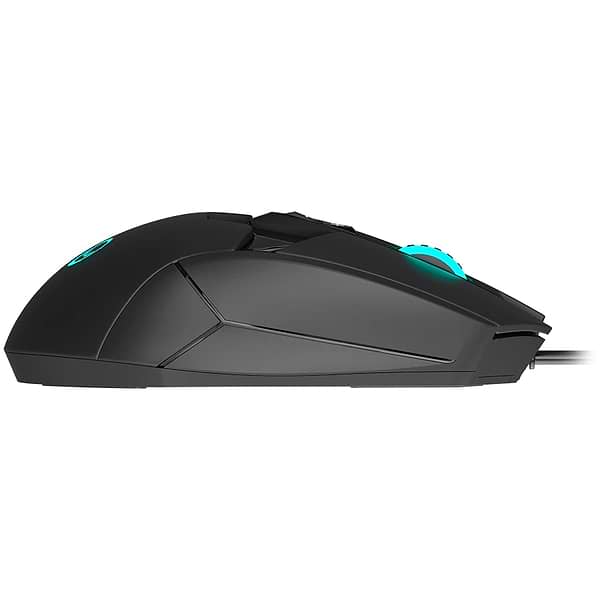 Фото - Миша дротова ігрова Lorgar Stricter 579 RGB LCD Wired USB Black (LRG-GMS579)