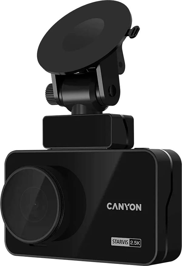 Фото - Уценка - Видеорегистратор Canyon DVR25GPS WQHD 2.5K 1440p GPS Wi-Fi Black (CND-DVR25GPS)