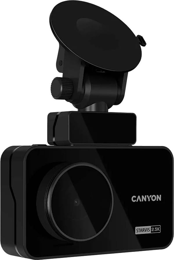Фото - Уценка - Видеорегистратор Canyon DVR25GPS WQHD 2.5K 1440p GPS Wi-Fi Black (CND-DVR25GPS)