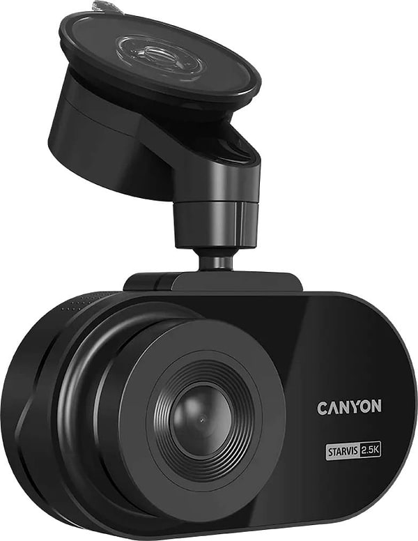 Фото - Видеорегистратор Canyon DVR25 WQHD 2.5K 1440p Wi-Fi Black (CND-DVR25)