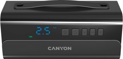 Фото - Автокомпресор Canyon CAI-201CB LED 100PSI 200W Black