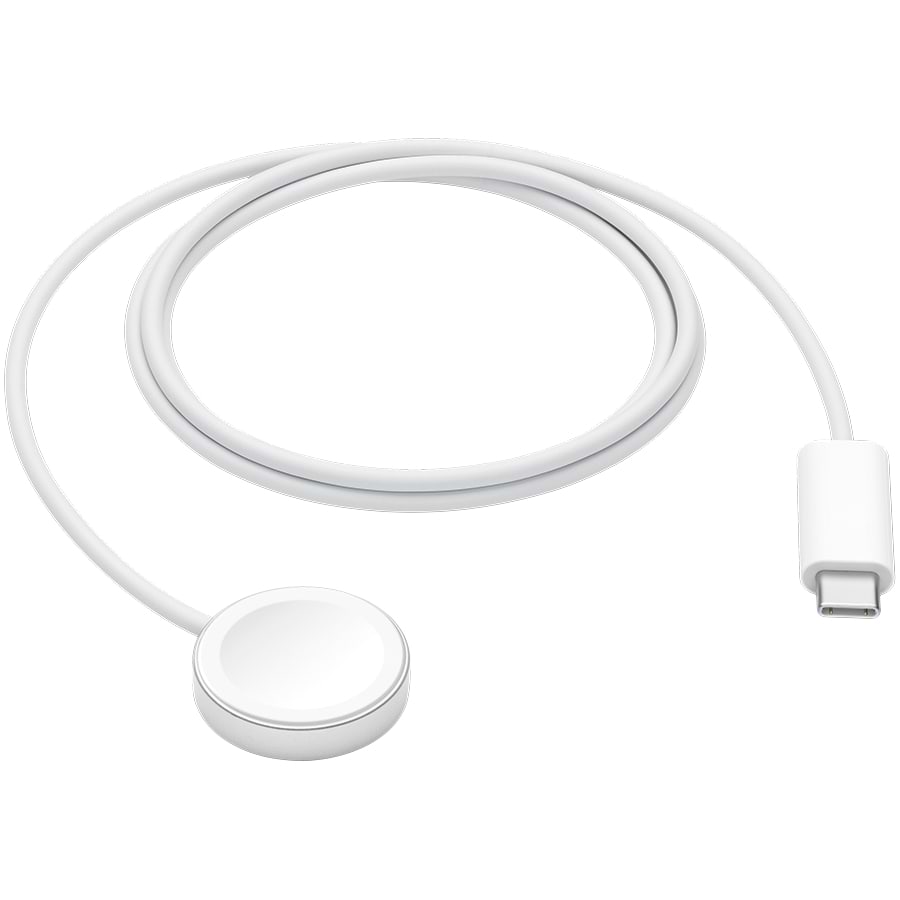 Зарядное устройство для смарт-часов Apple Magnetic Fast Charger to USB-C Cable 1 m (MT0H3) - Фото 1