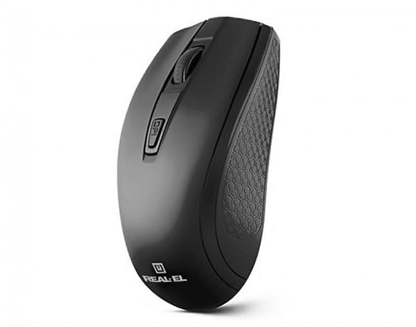 Фото - Миша бездротова REAL-EL RM-308 Black USB