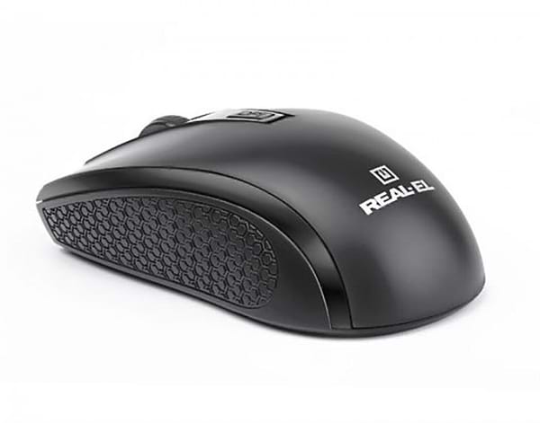 Фото - Миша бездротова REAL-EL RM-308 Black USB