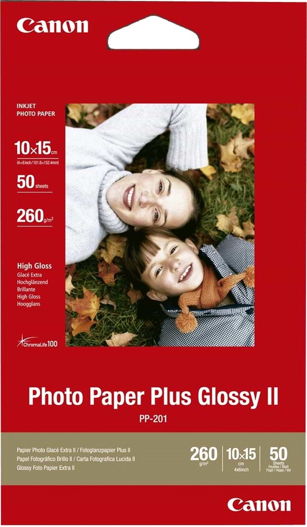 Фотобумага 10х15 Canon 4"x6" Photo Paper Glossy PP-201, 50л (2311B003)