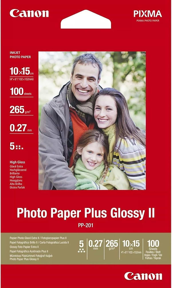 Фото - Фотопапір 10х15 Canon 4"x6" Photo Paper Glossy PP-201, 100 л. (2311B072) Фото - Фотопапір 10х15 Canon 4"x6" Photo Paper Glossy PP-201, 100 л. (2311B072)
