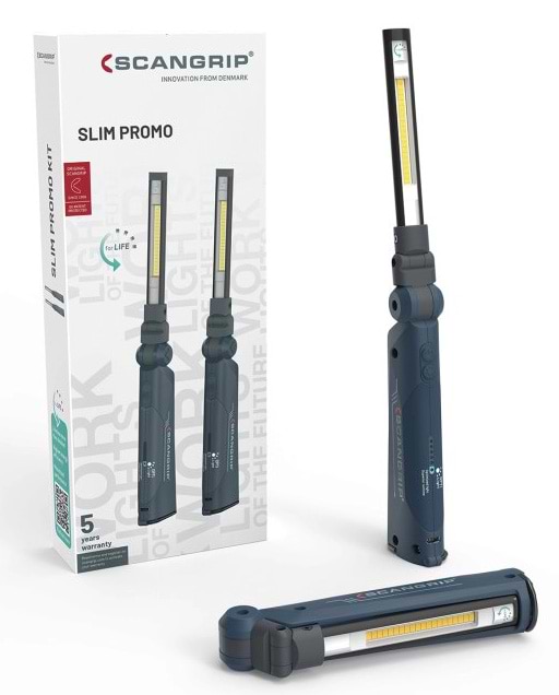 Фонарь аккумуляторный SCANGRIP SLIM (49.0590)