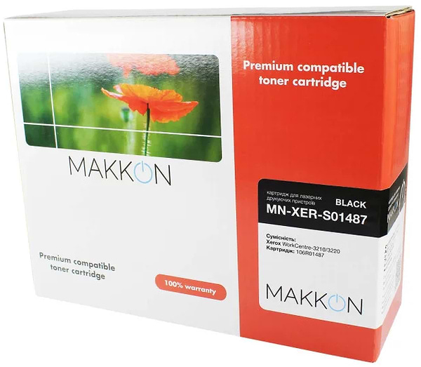 Фото - Картридж для лазерних принтерів/БФП Makkon аналог Xerox 106R01487 (MN-XER-S01487)