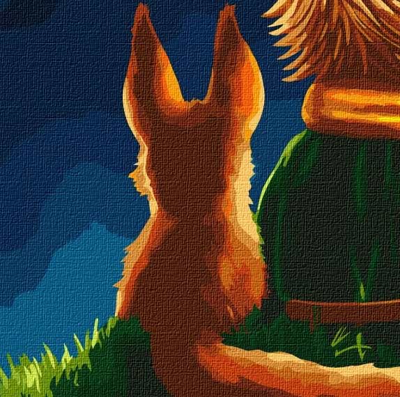 Фото - Картина за номерами Ideyka "Казкові друзі" 30х40см (KHO2318)